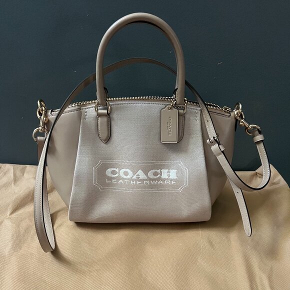 COACH SMALL TOTE HANDBAG - Picture 3 of 12